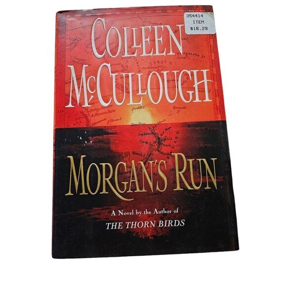 Morgan's run by Colleen McCullough Simon & Schuster books isbn 9780684853291 - Picture 1 of 5